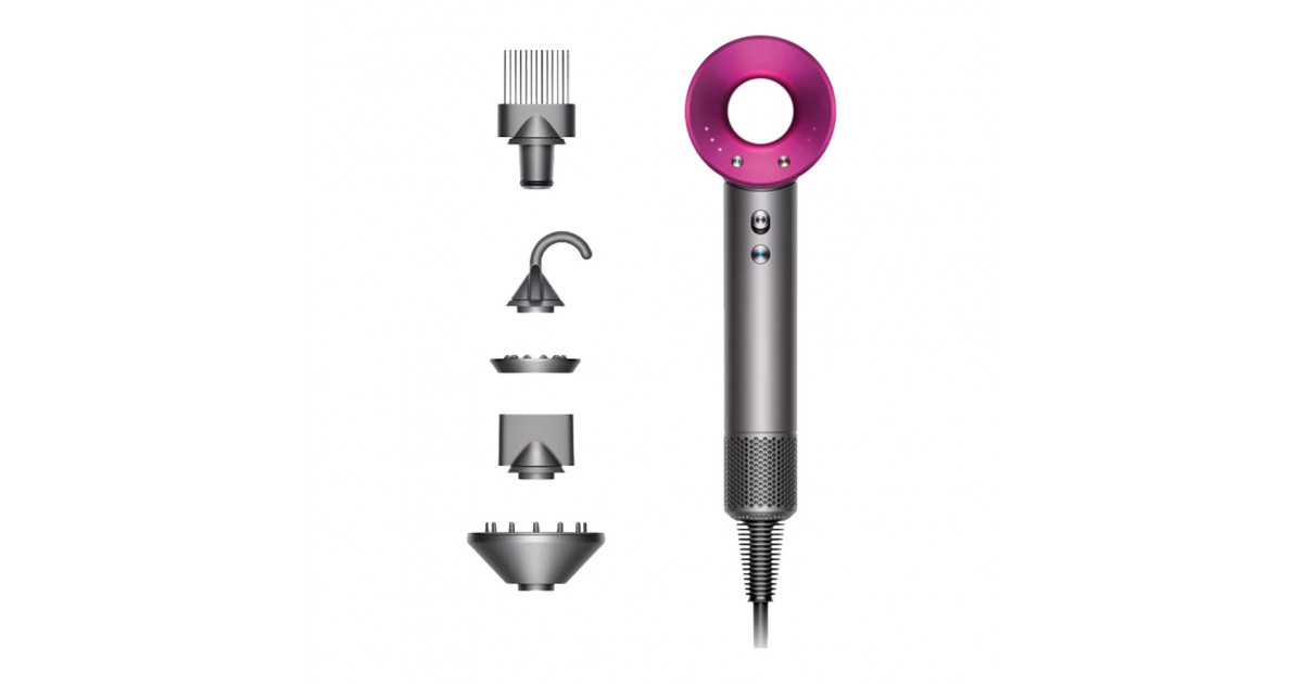 Купить фен для волос Dyson Supersonic Iron Fuchsia Воронеж | Фен Дайсон ...