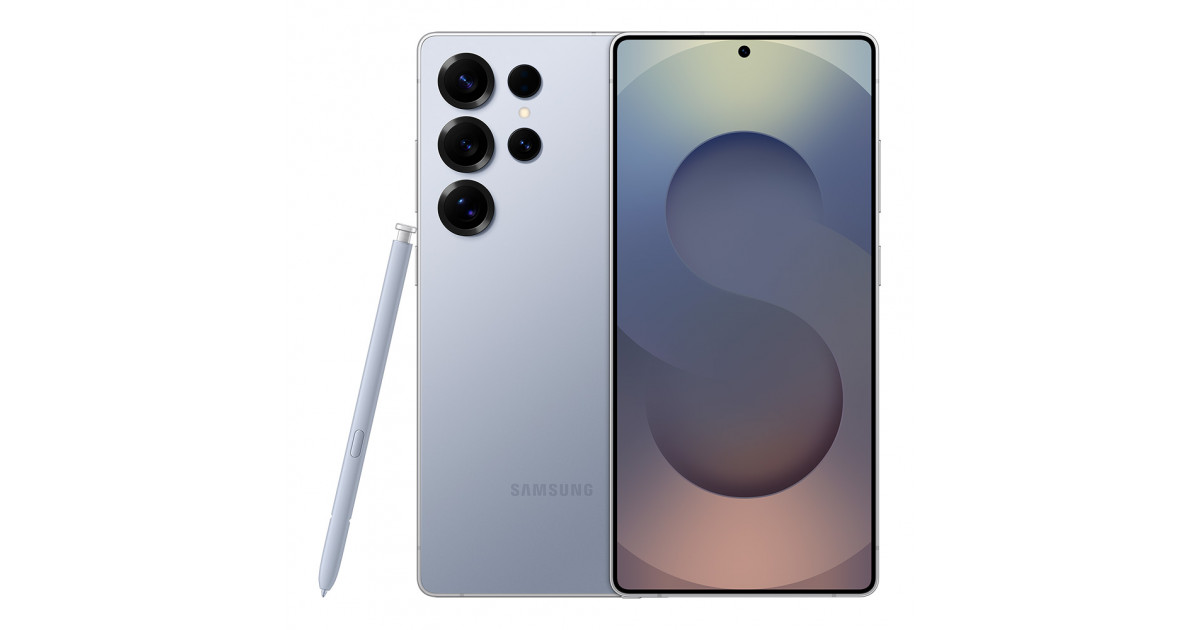 【香港版】 Galaxy S25 Ultra Silverblue 256GB Смартфон Samsung Galaxy S25 Ultra 12/256Gb Синий Titanuim Silver