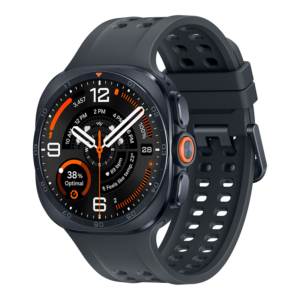 Samsung Galaxy Watch Ultra 2, Titanium Gray with Black Marine Band