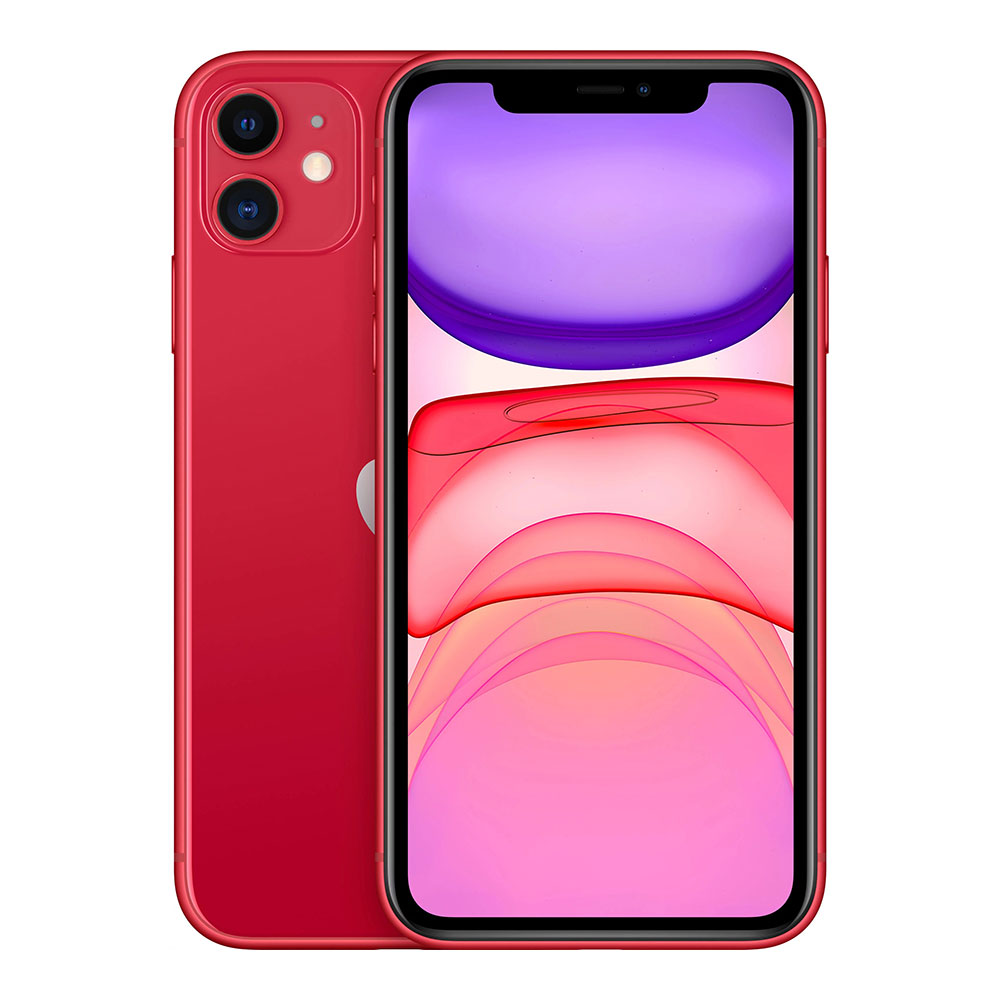 Apple iPhone 11 128 Гб, красный (Product Red)