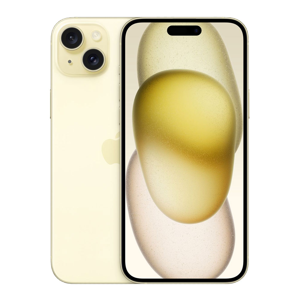 Apple iPhone 15 Plus 256 Гб, жёлтый