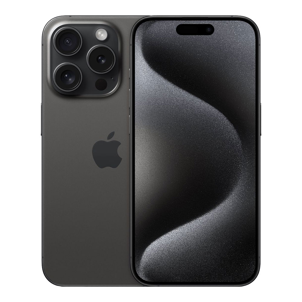 Apple iPhone 15 Pro 128 Гб, чёрный титан