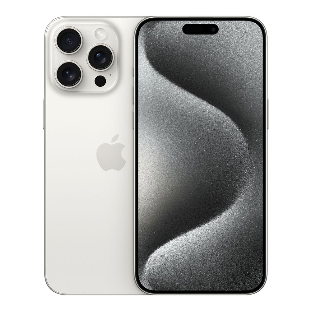 Apple iPhone 15 Pro Max 256 Гб, белый титан (CH)