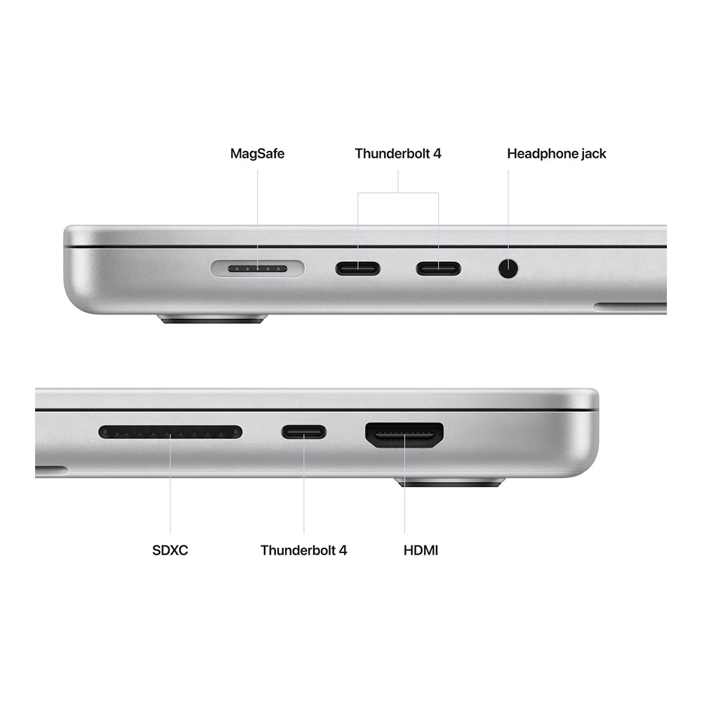 Apple MacBook Pro 16" 2023 M2 Max, 32 Гб, 1 Тб SSD, серебристый