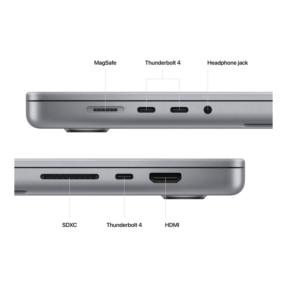 Apple MacBook Pro 16" 2023 M2 Max, 32 Гб, 1 Тб SSD, серый космос