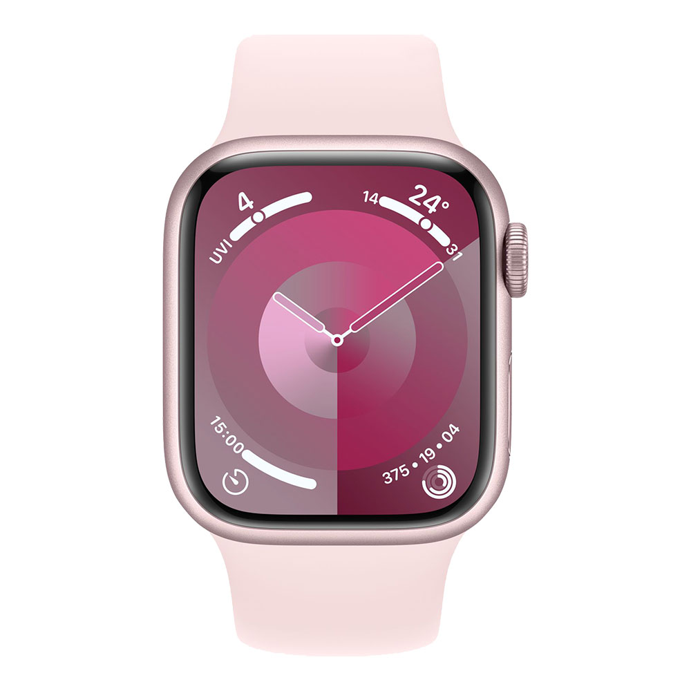 Apple Watch Series 9, 41 мм, розовый M/L