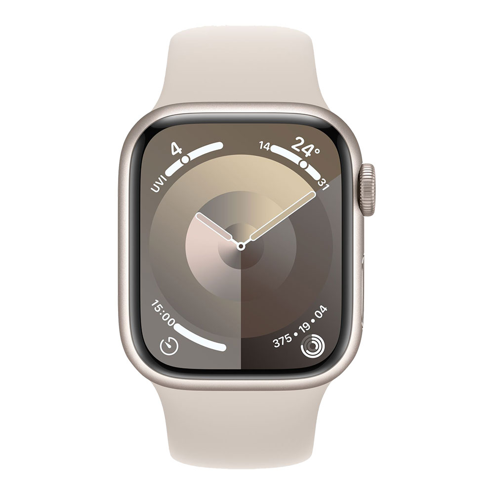 Apple Watch Series 9, 41 мм, сияющая звезда S/M