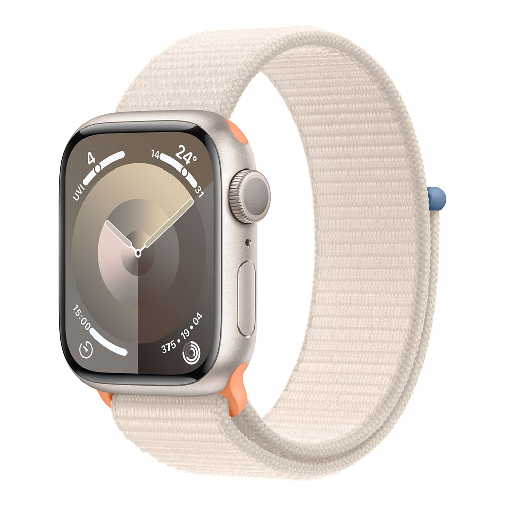 Apple Watch Series 9, 41 мм, Sport Loop, сияющая звезда