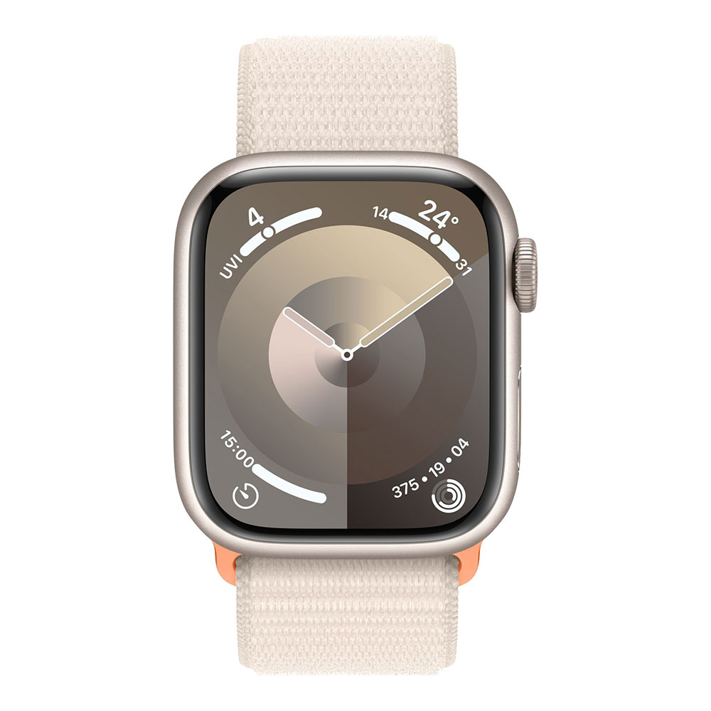 Apple Watch Series 9, 41 мм, Sport Loop, сияющая звезда