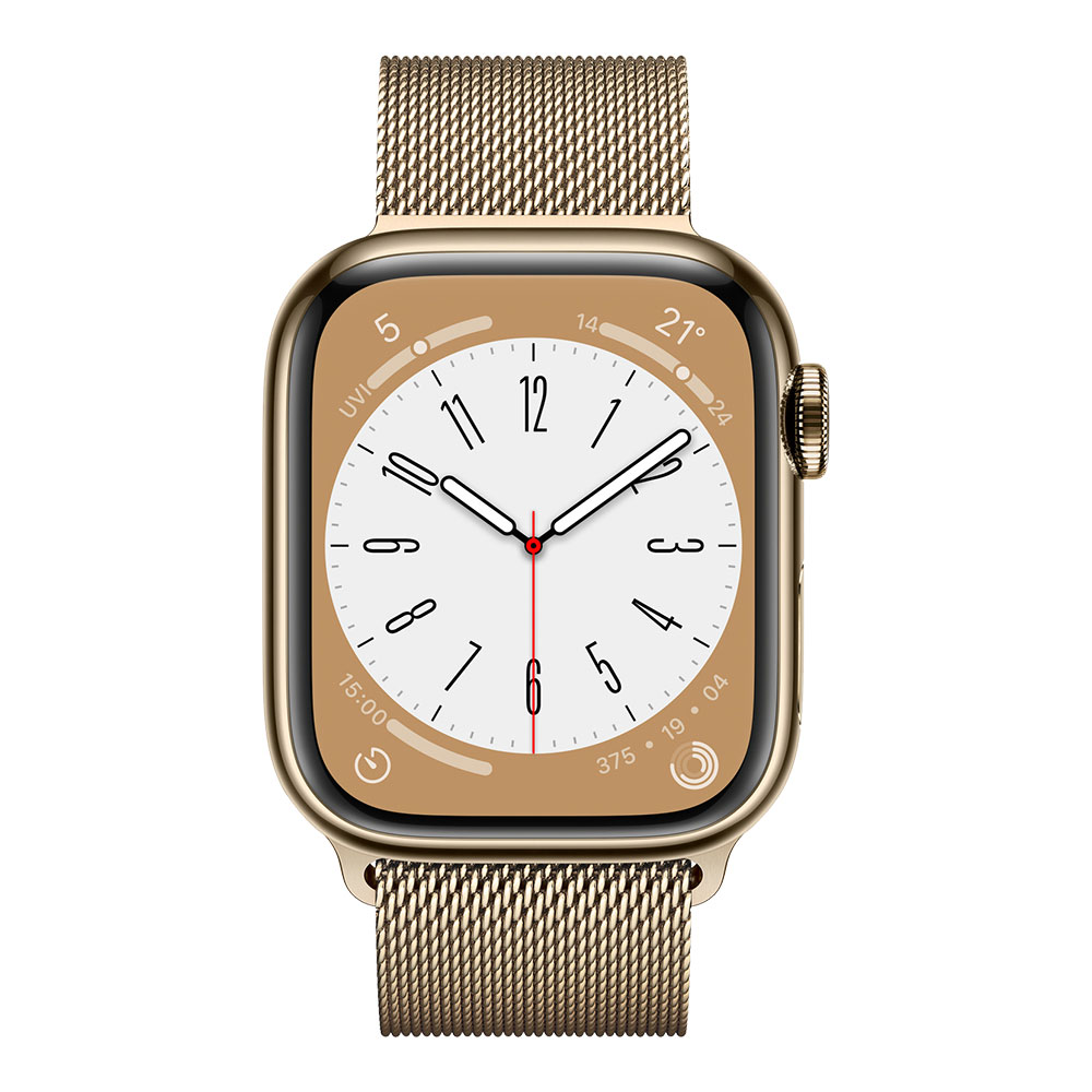 Apple Watch Series 8, 41 мм, cellular, золотой