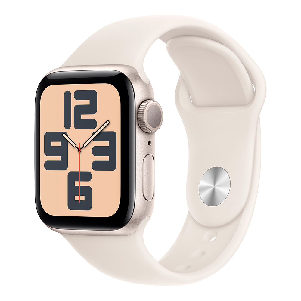 Apple Watch SE 2024, 40 мм, сияющая звезда M/L