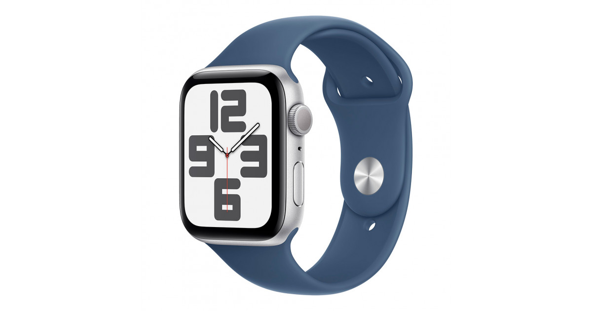Купить Apple Watch SE 44 мм серебристого цвета в Воронеже | Вотч