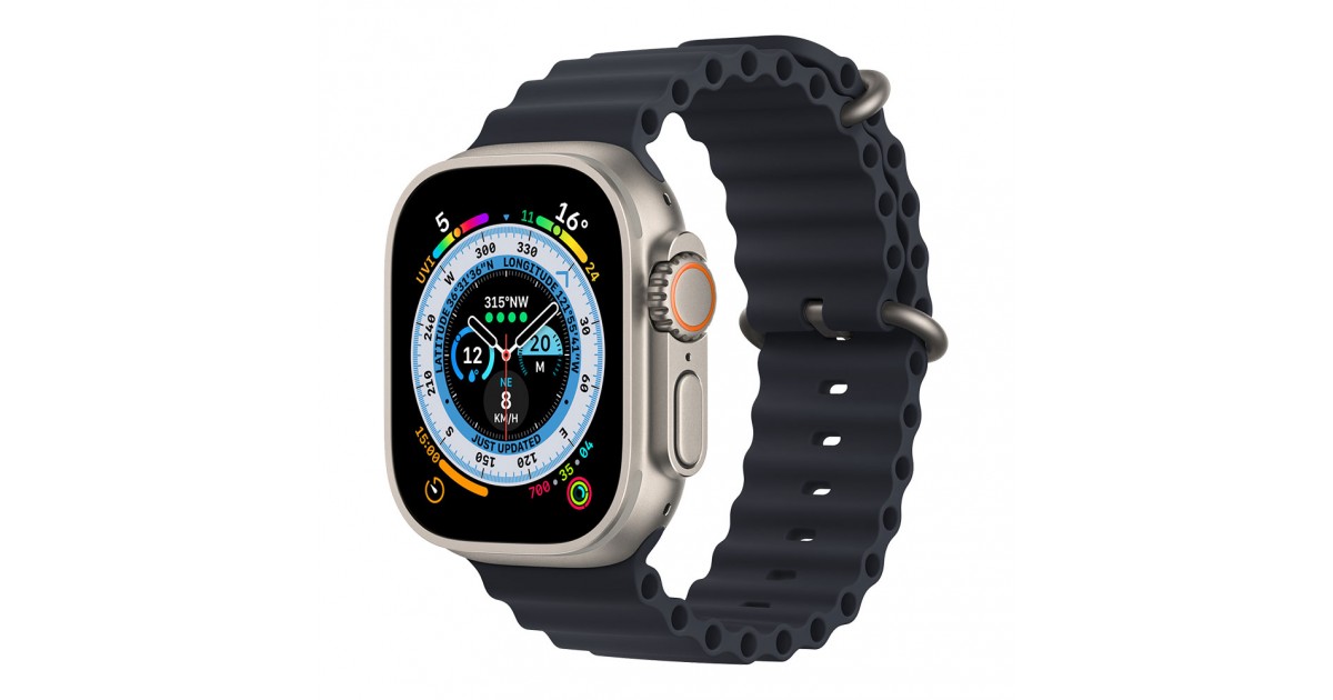 Купить Apple Watch Ultra с ремешком Ocean цвета тёмная ночь в Воронеже ...