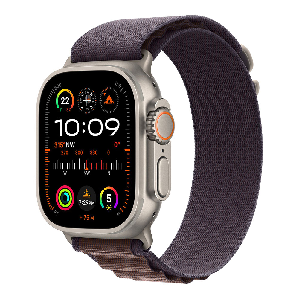Apple Watch Ultra 2, ремешок Alpine индиго L