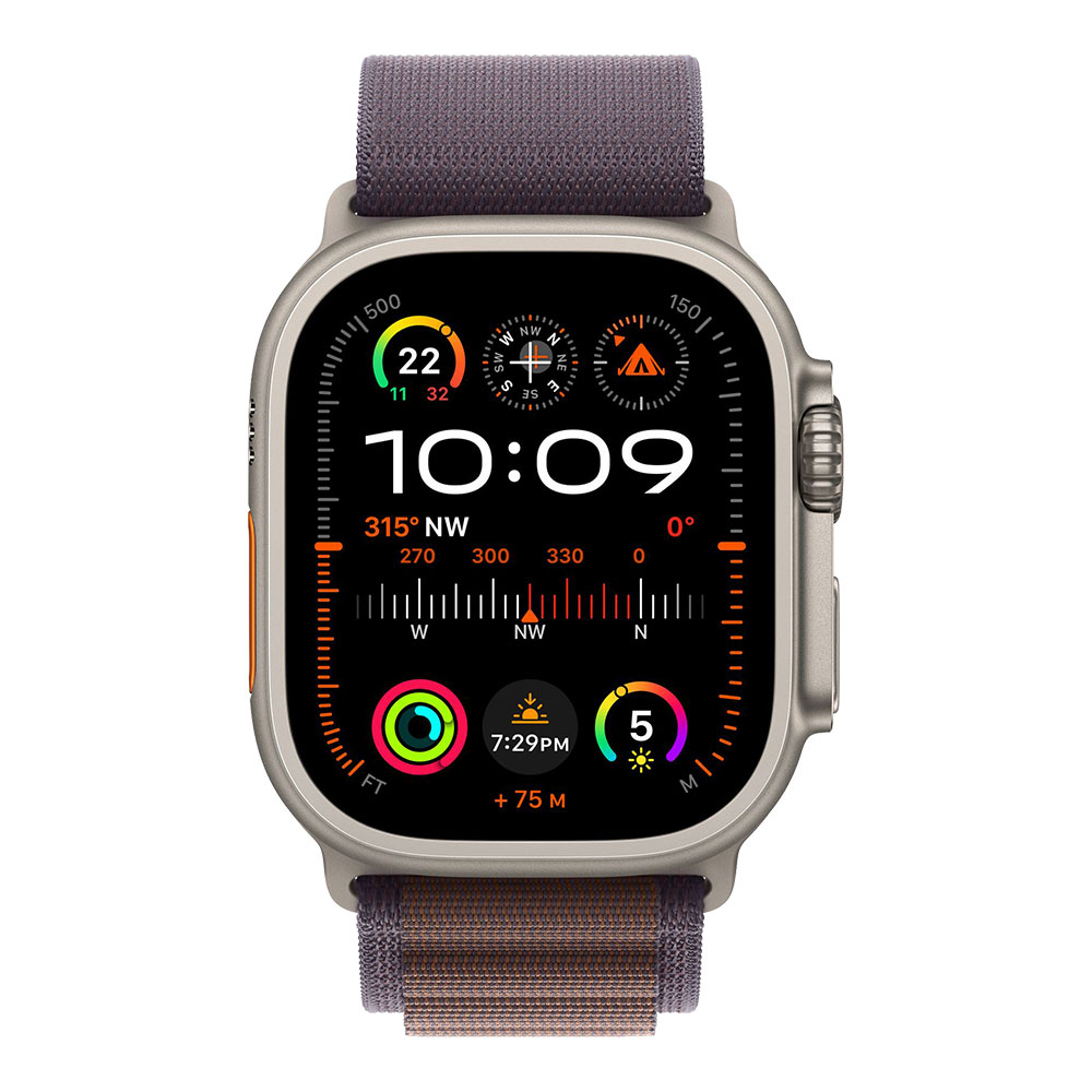 Apple Watch Ultra 2, ремешок Alpine индиго S